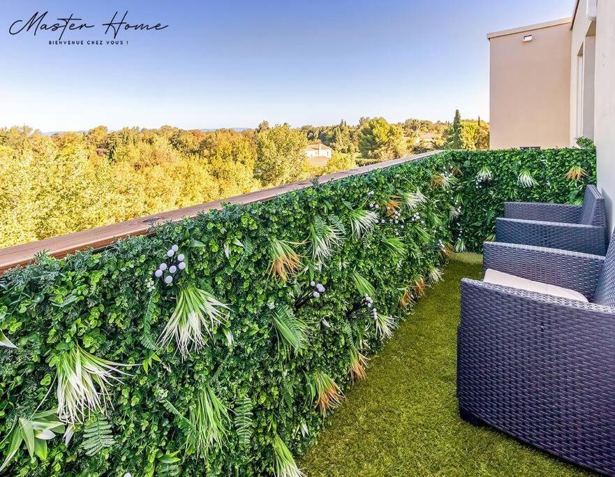 Gout De Luxe A Narbonne T3 Climatise, Spa, Parking Esterno foto